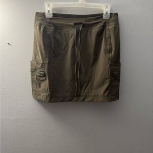 Tangerine Cargo Skirt‎